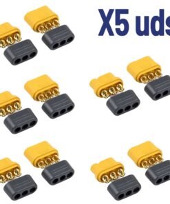 Conector MR60 (5 pares) 5M/5F + 10 protectores