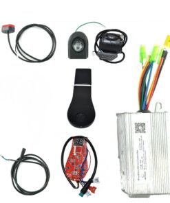 Kit electrónica genérico 36V - Tipo Brigmton (Display + Controladora + Cableado + acelerador + luces delanteras y traseras)