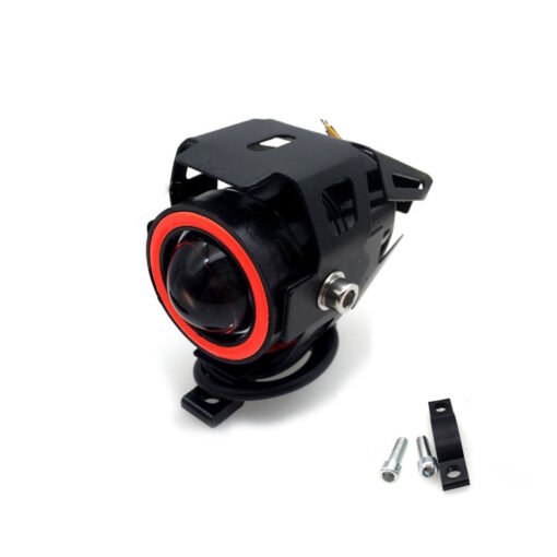 Luz faro U7 LED ANGEL (12-60V) - Claxon integrado
