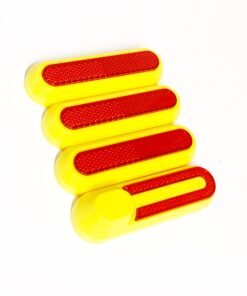 Tapa embellecedor catadióptrico reflectantes tornillo V2 para Xiaomi Amarillo