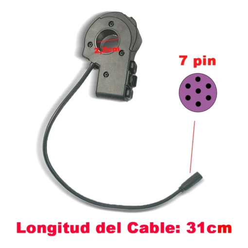 Botonera manillar de intermitencia, luces, claxon y motores – ORIGINAL Smartgyro Crossover Dual - Imagen 2